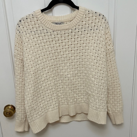 Madewell Sweaters - Madewell Ivory Knit Women's Sweater